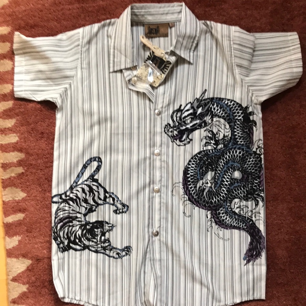 Boys button down shirt